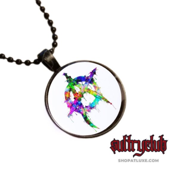 Anarchy Symbol Necklace (Several Styles) - Picture 13 of 16